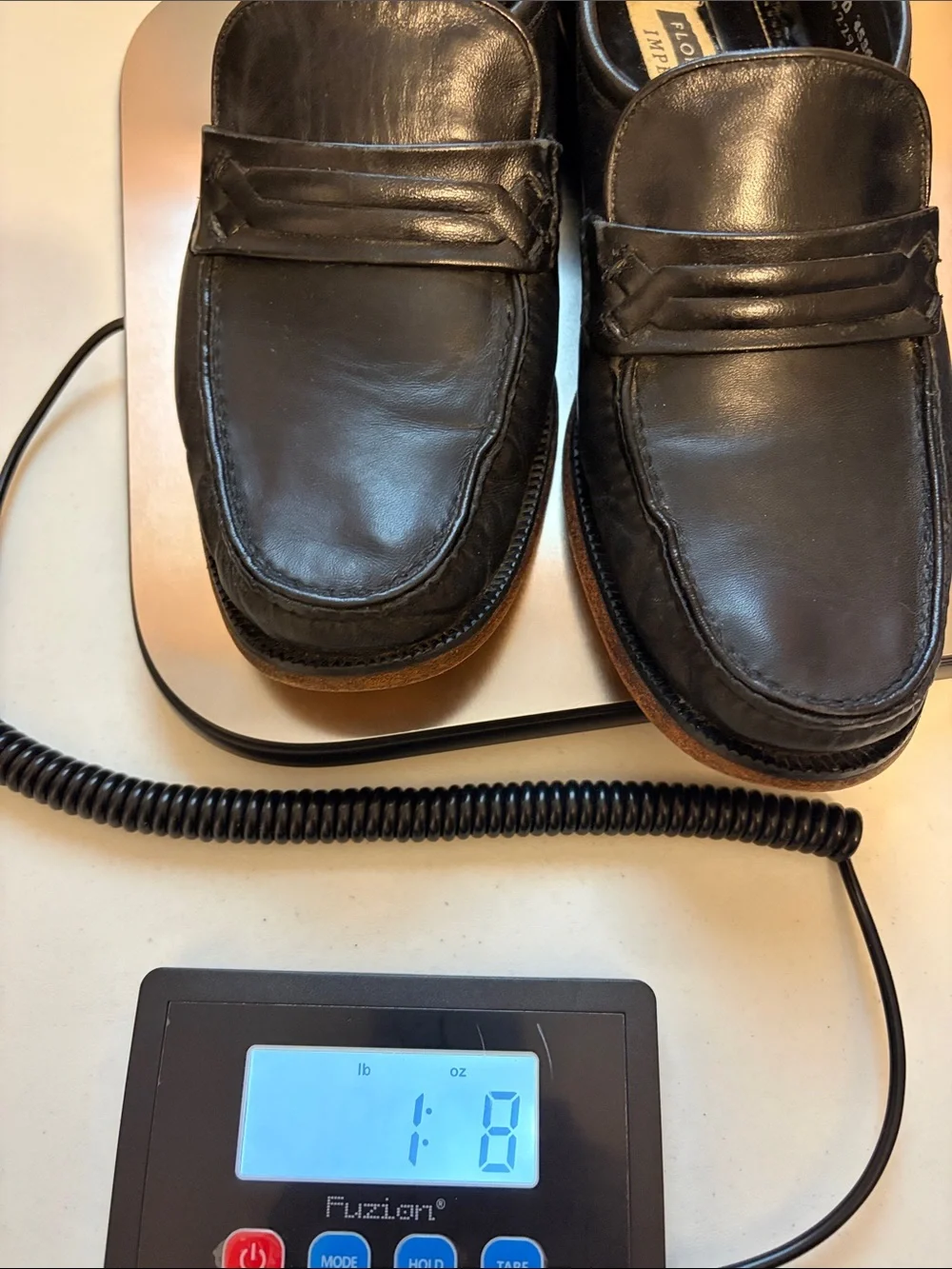 Florsheim Imperial Classic Black Leather Loafer Dress Shoe Mens 8D